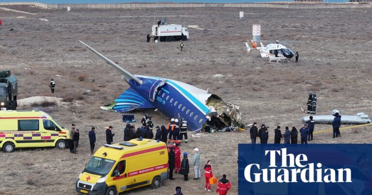 Passenger plane crashes in Kazakhstan on Christmas day; survivors pulled from wreck – video | Kazakhstan