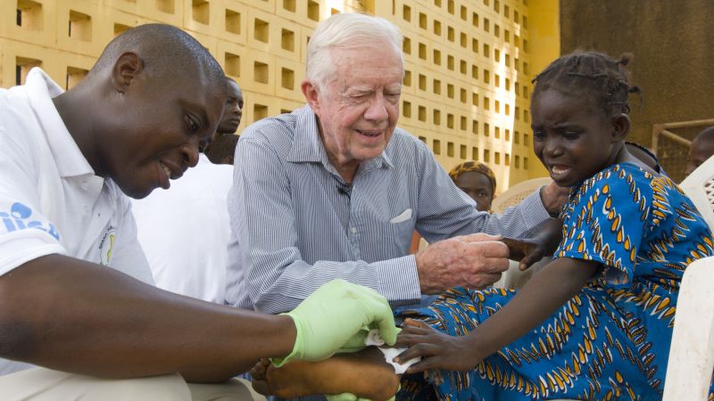 humanitarian work president carter center