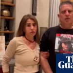 Parents of Hamas captive Liri Albag call for deal to release Israeli hostages – video | Israel-Gaza war