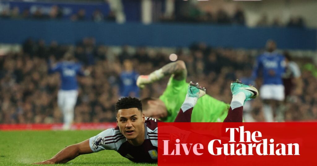 Everton 0-1 Aston Villa, Newcastle 3-0 Wolves: Premier League – as it happened | Premier League