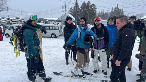 Israelis safe after being stranded in northern Japan blizzard Israelis safe after being stranded in northern Japan blizzard