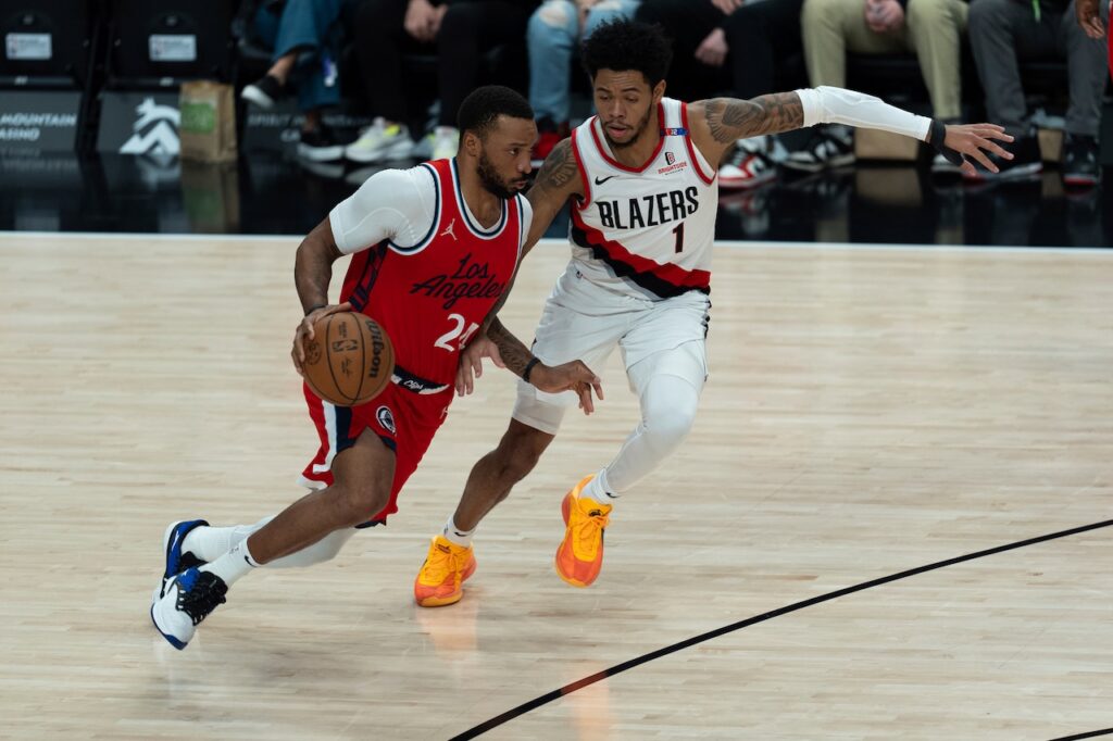 Trail Blazers’ Anfernee Simons goes scoreless in loss to Clippers