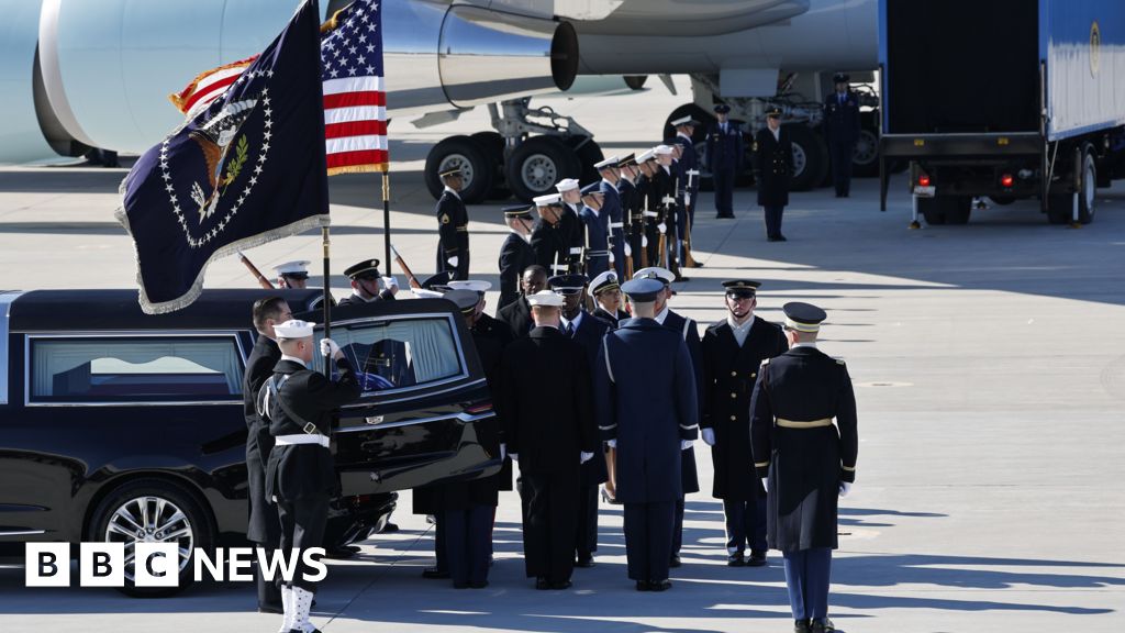 Tears as Jimmy Carter’s body leaves Georgia for Washington Tears as Jimmy Carter’s body leaves Georgia for Washington