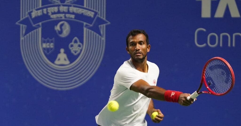 N Sriram Balaji ousted in second round of men’s doubles N Sriram Balaji ousted in second round of men’s doubles