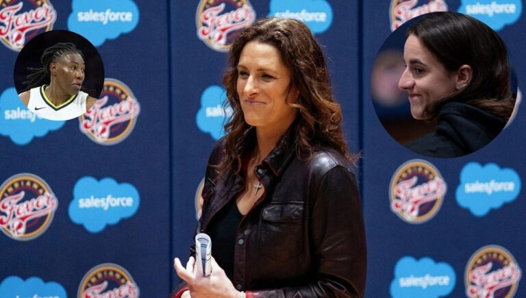 Fever coach Stephanie White drops heartfelt 3-word reaction to throwback picture with Caitlin Clark’s 4,466 new teammate