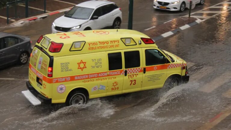 Two dead of hypothermia as storm surges across Israel