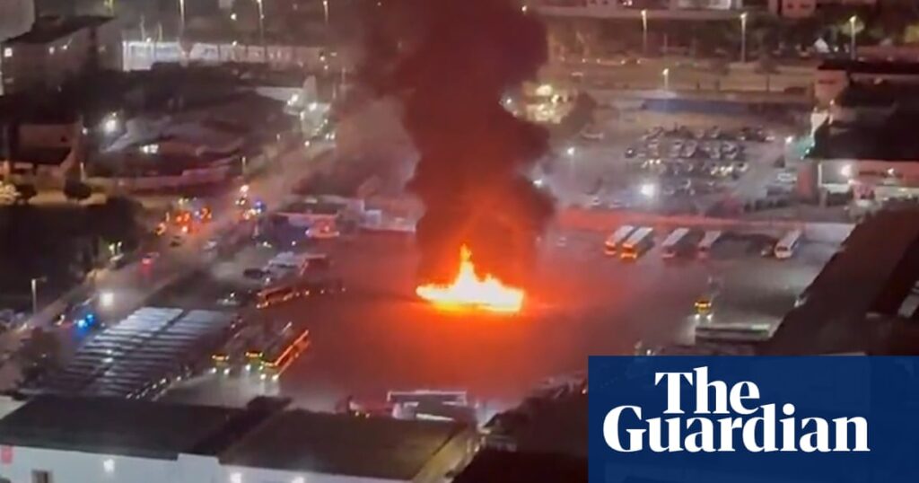 Multiple bus blasts in Israel being investigated by police as ‘suspected terror attack’ – video | Israel Multiple bus blasts in Israel being investigated by police as ‘suspected terror attack’ – video | Israel