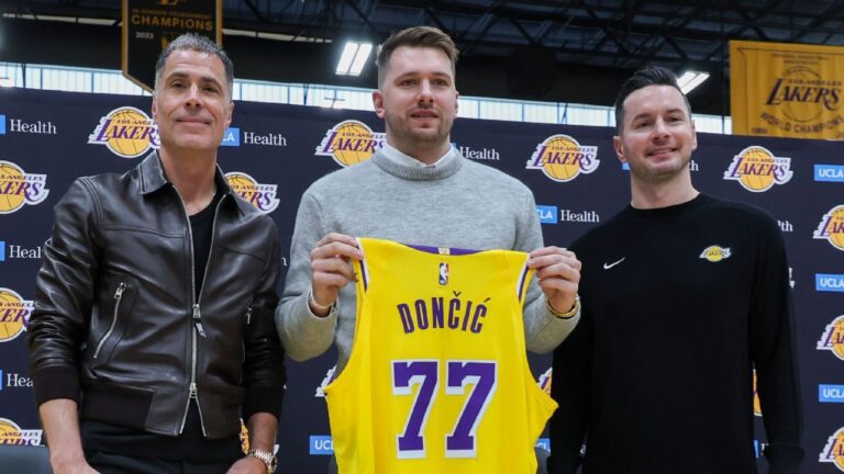 Luka Doncic excited to join Lakers, says trade was a ‘big shock’