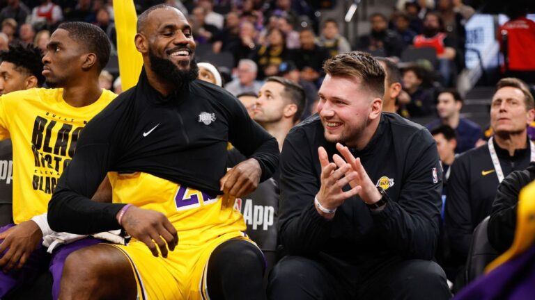 LeBron James, shocked by Doncic trade, sees ‘seamless transition’