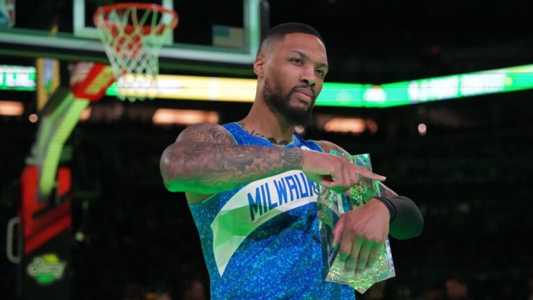 Lillard eyes three-peat, headlines NBA 3-point contest field