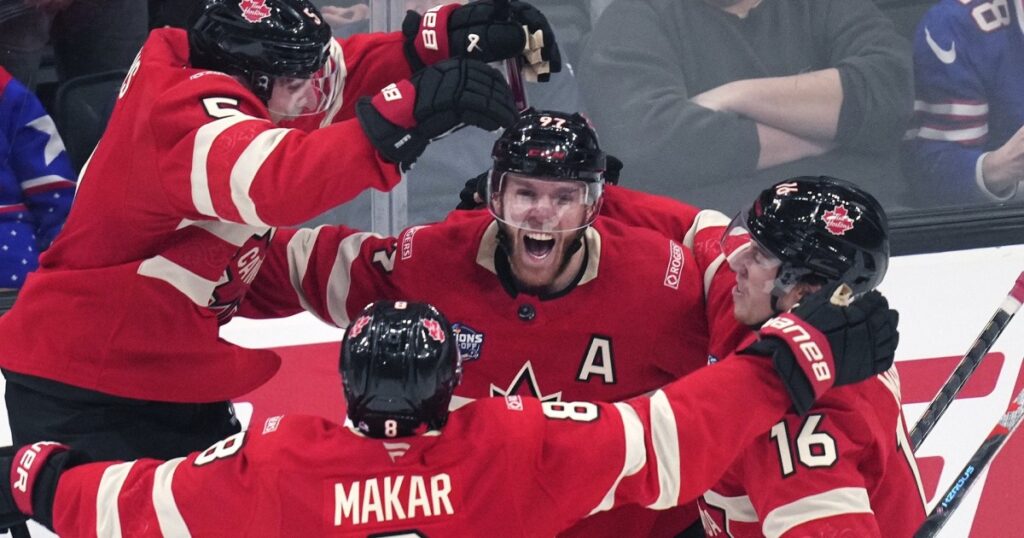 Canada’s Hockey Team Beats US In Overtime Canada’s Hockey Team Beats US In Overtime