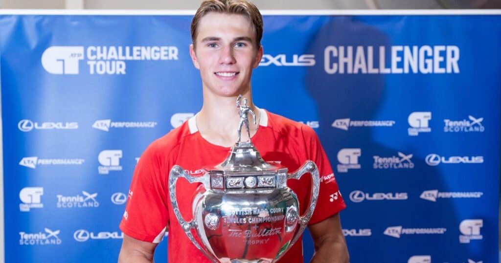 Norwegian ace Budkov Kjaer takes home first Challenger title at Lexus Glasgow Challenger Norwegian ace Budkov Kjaer takes home first Challenger title at Lexus Glasgow Challenger