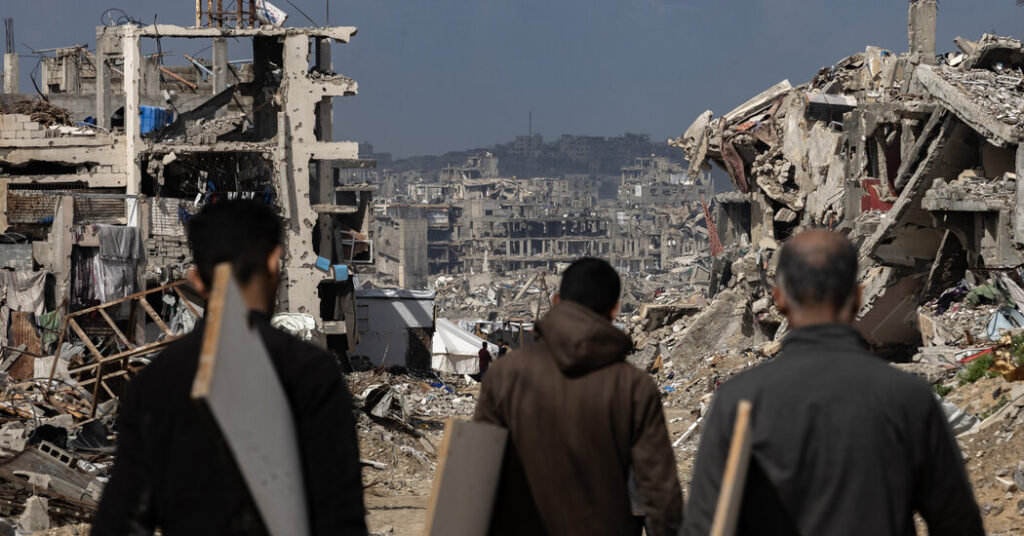 Trump Appears to Back Away From His Gaza Plan Trump Appears to Back Away From His Gaza Plan