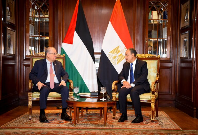 Abdelatty affirms Egypt’s support for Palestinian government in meeting with Shtayyeh