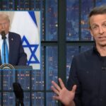 Seth Meyers Laughs at ‘Famously Anti-Immigration’ Trump for Asking Countries to Take in Refugees From Gaza