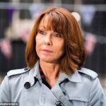 Kay Burley is embroiled in bitter online spat with Camilla Tominey after op-ed column referred to retiring Sky News star as ‘TV’s answer to Liz Truss’