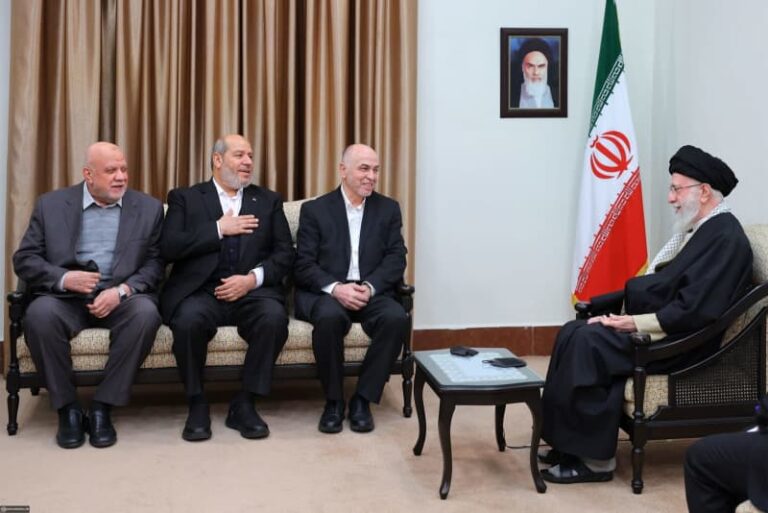 Iran’s supreme leader receives high-ranking Hamas delegation