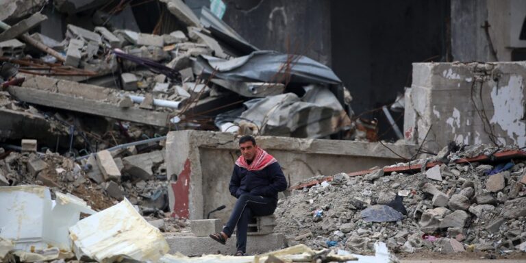 Palestinians Vow to Remain, Rebuild