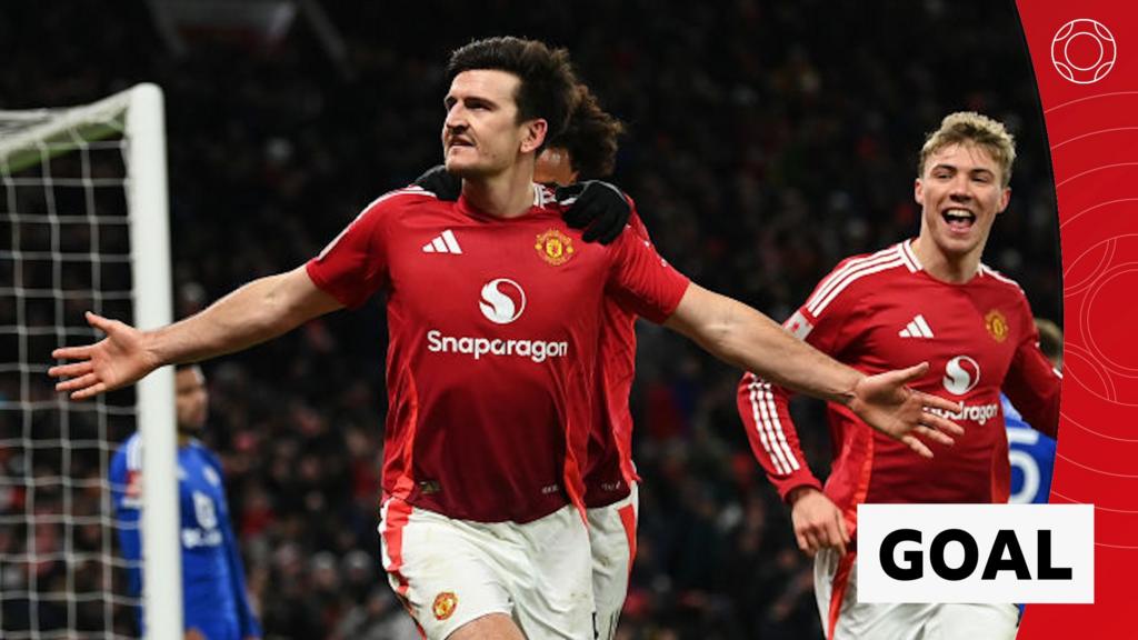 FA Cup 2025: Harry Maguire heads home late winner for Man Utd