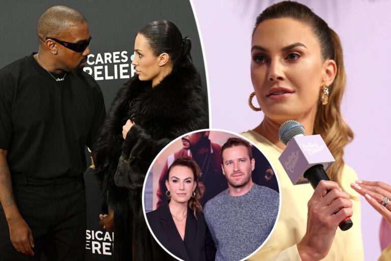 Elizabeth Chambers blasts Kanye West, Bianca Censori at Grammys 2025