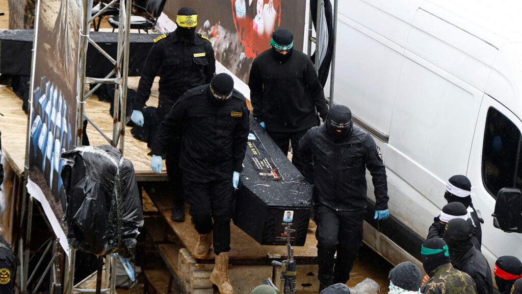 Hamas releases bodies of four Israeli captives including Bibas family