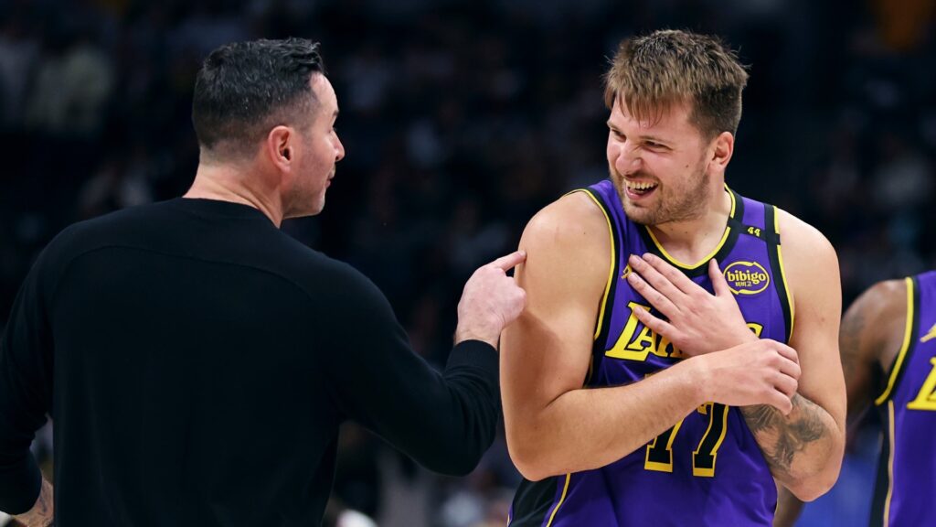 Luka Dončić says his breakout game with Lakers in Denver is only the start Luka Dončić says his breakout game with Lakers in Denver is only the start