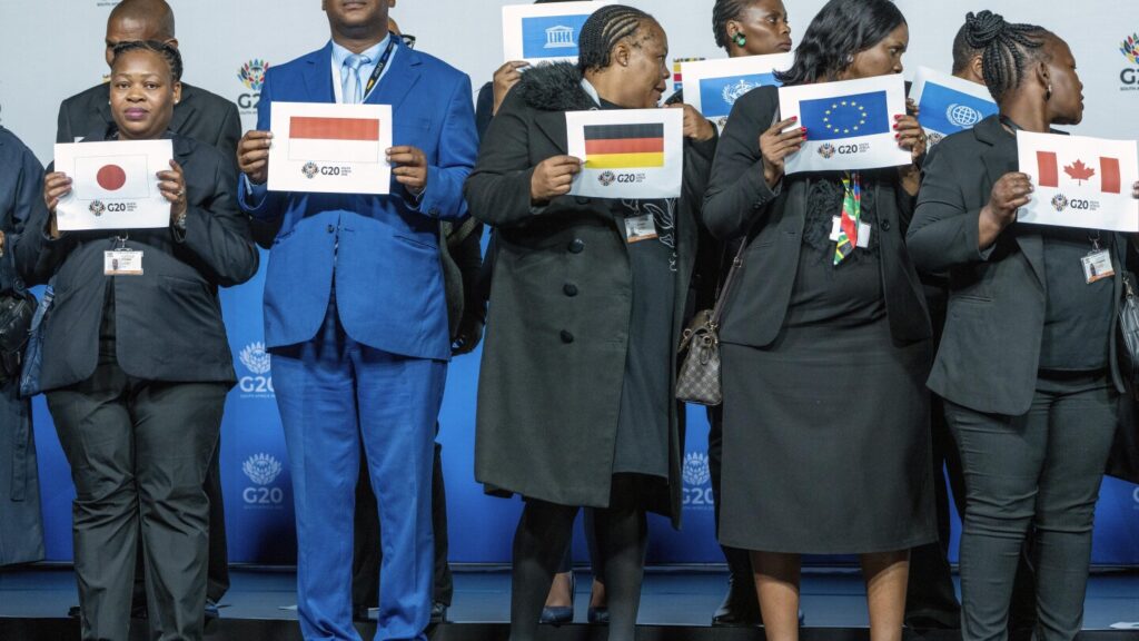 Foreign ministers talk war in Ukraine and other conflicts on last day of G20 meeting in South Africa