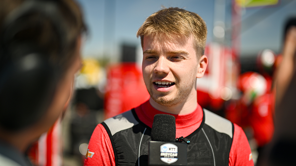 Robert Shwartzman Gets Grip on Speed after First Oval Test