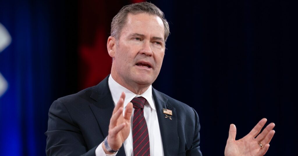 'Somebody has to go down': Trump allies take aim at Michael Waltz