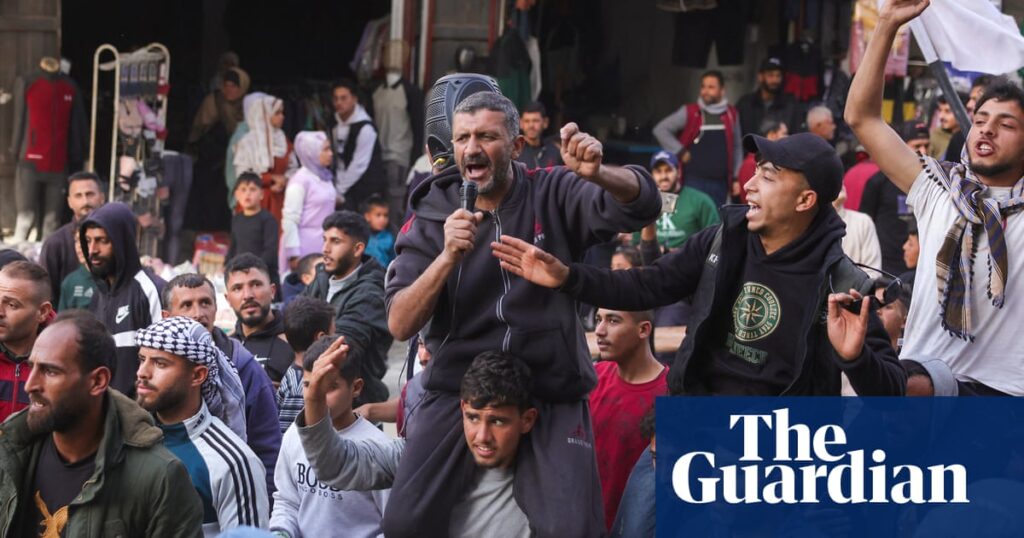 Hundreds join protest against Hamas in northern Gaza | Gaza Hundreds join protest against Hamas in northern Gaza | Gaza