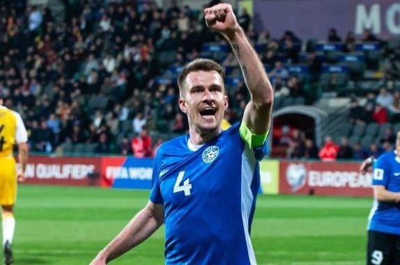 Estonia wins away against Moldova
