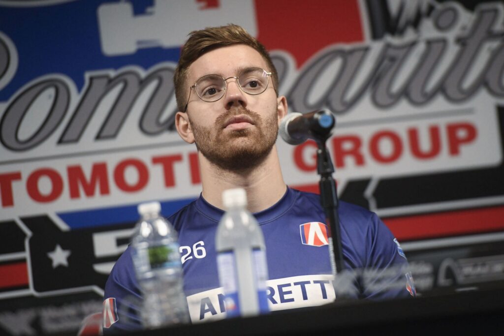 RLL Racing rookie Louis Foster drops 1-word reaction to the ‘ASMR’ of his IndyCar test at Nashville RLL Racing rookie Louis Foster drops 1-word reaction to the ‘ASMR’ of his IndyCar test at Nashville
