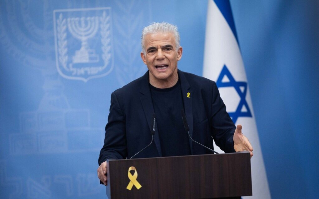 Lapid: Ben Gvir’s accusations against Shin Bet chief are ‘violent and dangerous incitement’