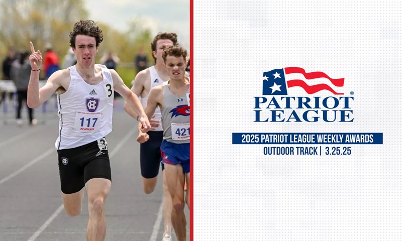 Patriot League Announces Outdoor Track and Field Athletes of the Week (3.25.25)