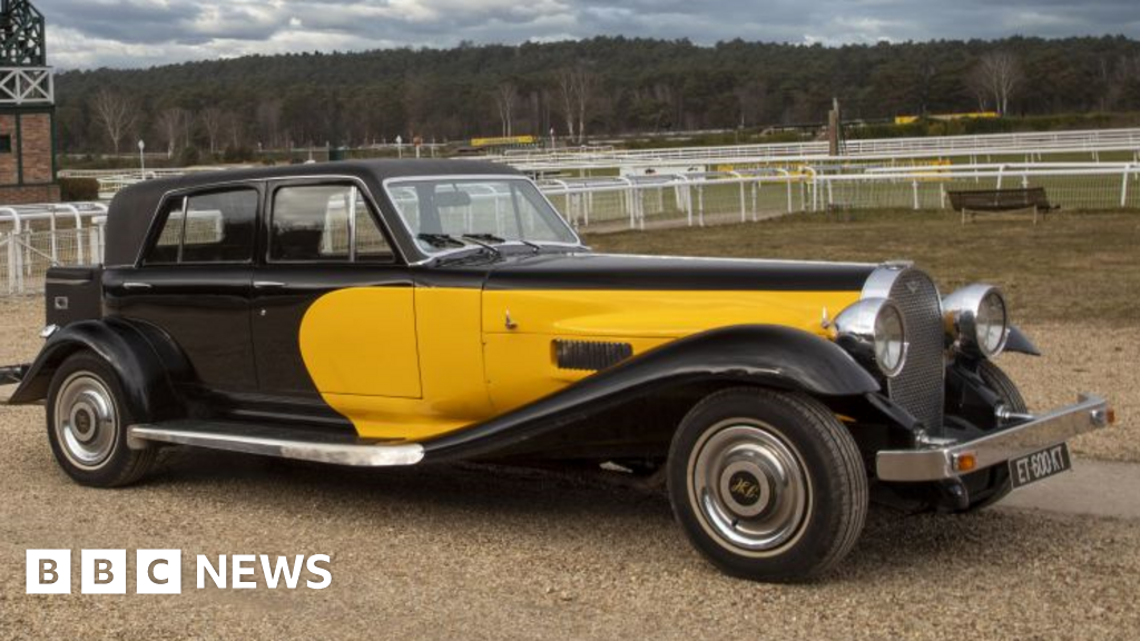 Johnny Hallyday car lost at poker game sells at auction Johnny Hallyday car lost at poker game sells at auction