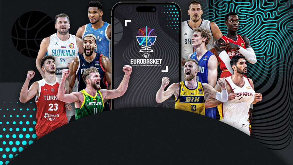 FIBA EuroBasket 2025 app launched FIBA EuroBasket 2025 app launched